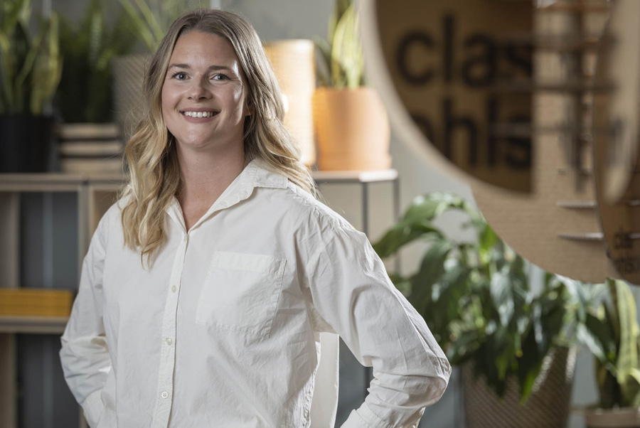 Anna Strindberg, Sustainability & Compliance Manager på Clas Ohlson